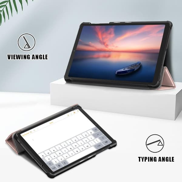 Trifoldet stativetui til Samsung Galaxy Tab A7 Lite 8.7"
