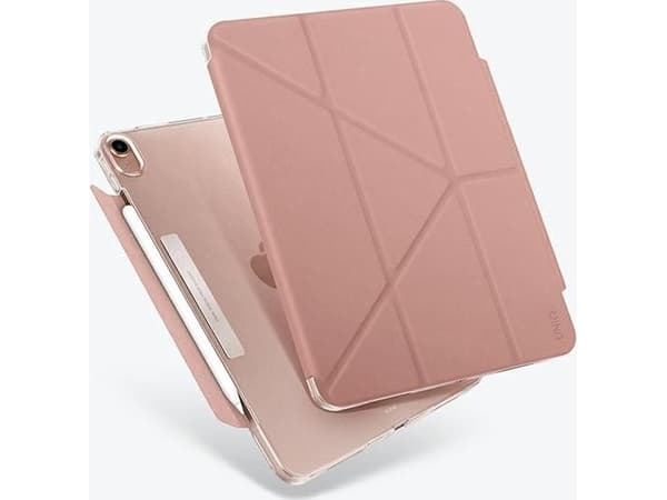 Tabletin kotelo Uniq UNIQ tabletti tapauksessa Camden iPad Air 10,9 "(2020) vaaleanpunainen / pioni vaaleanpunainen Antimikrobinen