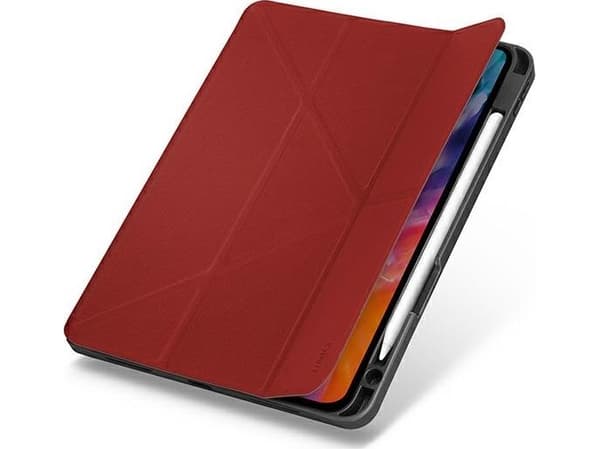 Nettbrettetui til Uniq UNIQ-deksel Transforma Rigor iPad Air 10.9 (2020) Rød / Korallrød Antimikrobiell