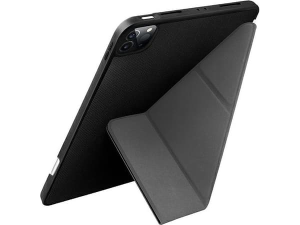 Etui na tablet Uniq UNIQ etui Transforma iPad Pro 12,9" (2021) Antimicrobial czarny/ebony black