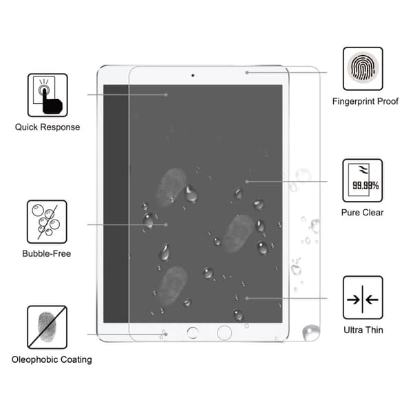 iPad Air 10.5 3rd Gen (2019) Skärmskydd Härdat Glas 0.3mm