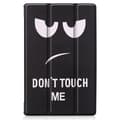 Miniatyrbild 8 av 9: Fodral Tri-fold Lenovo Tab M10 Plus 10.3 Don't Touch Me