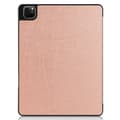 Miniatyrbild 7 av 8: iPad Pro 12.9 5th Gen (2021) Fodral Tri-Fold Med Pencil-hållare Rosa