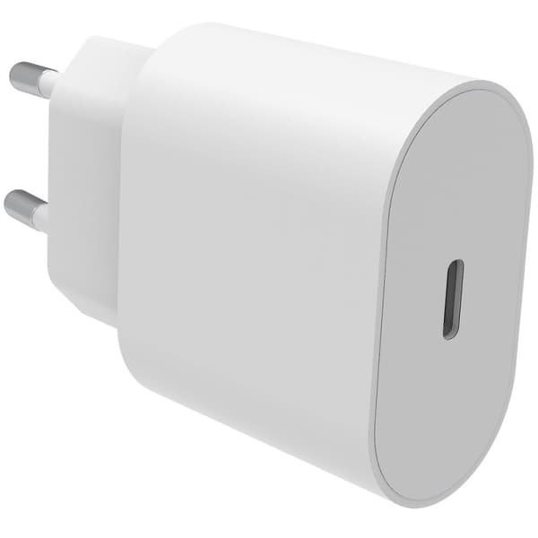 Smartline 20W Snabbladdare USB-C Vit