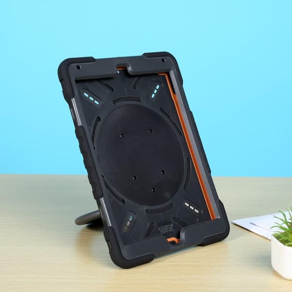 iPad 9,7-tommer (2017)/(2018) PEPKOO 360 graders drejeligt kickstand tabletcover