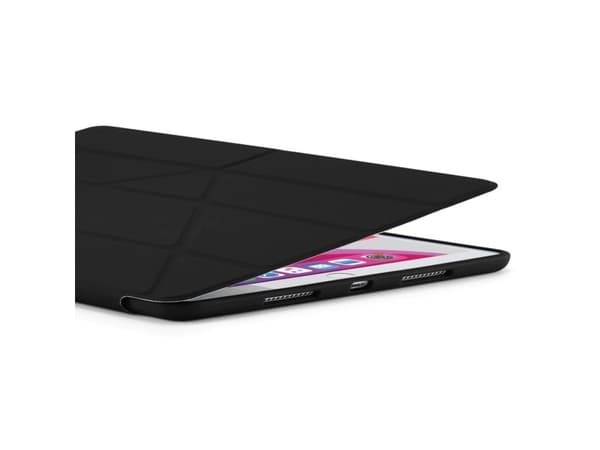 Pipetto nettbrettdeksel Pipetto Origami-deksel til iPad 10.2'' 2019/2020 svart