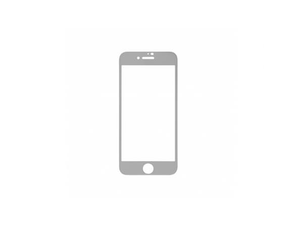 Green Cell Clarity - Skjermbeskyttelse for mobiltelefon - 2.5D - glass - rammefarge hvit - for Apple iPhone SE (2nd generation)