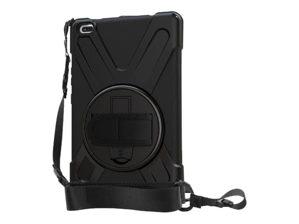 eSTUFF - Tabletin takakuori - silikoni, polykarbonaatti - musta - 8" - Lenovo Tab M8 HD (2. sukupolvi) ZA5G, ZA5H, ZA62, ZA63, ZA62, ZA63