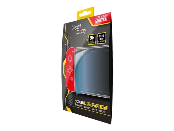 Steelplay Tempered Glass - Skjermbeskyttelse for spillkonsoll - glass - gjennomsiktig - for Nintendo Switch