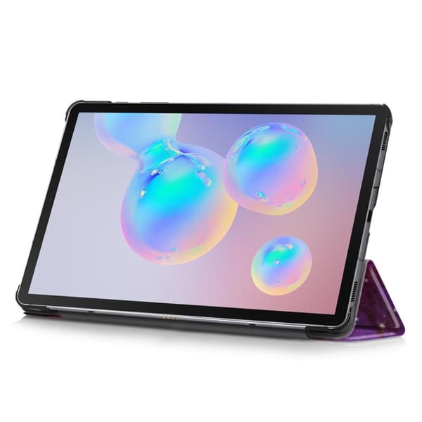 Trifoldet stativetui til Samsung Galaxy Tab S6 Lite - Sommerfugl