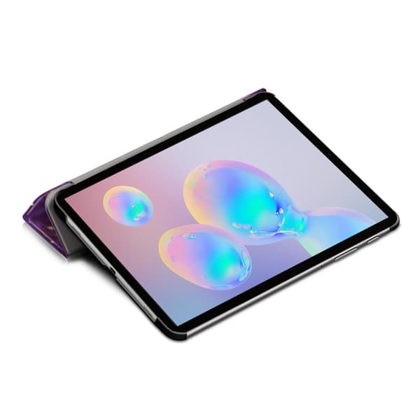 Trifoldet stativetui til Samsung Galaxy Tab S6 Lite - Sommerfugl