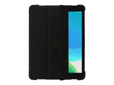 DICOTA Folio Case - Lommebok for nettbrett - termoplast-polyuretan (TPU), polykarbonat, gjenvunnet PET - svart - 11" - for Apple 10.9-inch iPad Air (