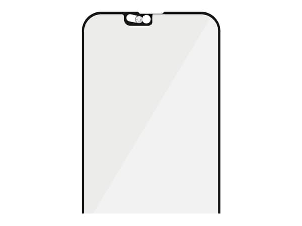 PanzerGlass CamSlider - Fashion Edition - skärmskydd för mobiltelefon - dekorerad med Swarovski-kristaller - glas - ramfärg svart - för Apple iPhone