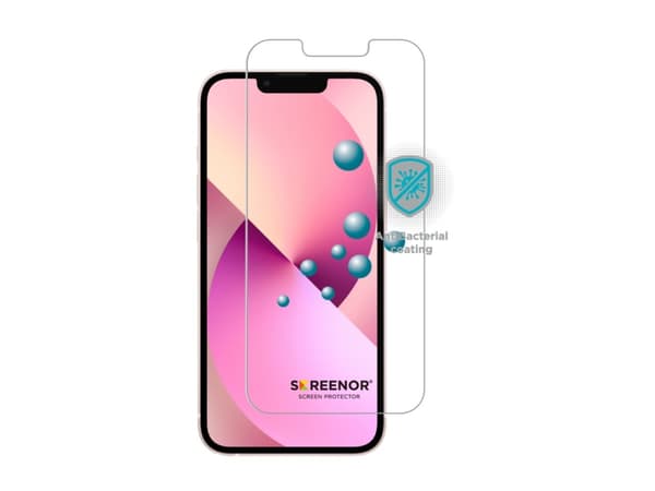 Screenor - Skärmskydd för mobiltelefon - glas - för Apple iPhone 13 mini