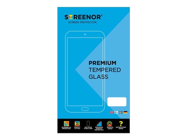 Screenor - Skärmskydd för mobiltelefon - glas - för Apple iPhone 13 mini
