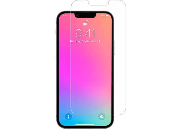 Screenor - Skjermbeskyttelse for mobiltelefon - glass - for Apple iPhone 13, 13 Pro, 14, 16e