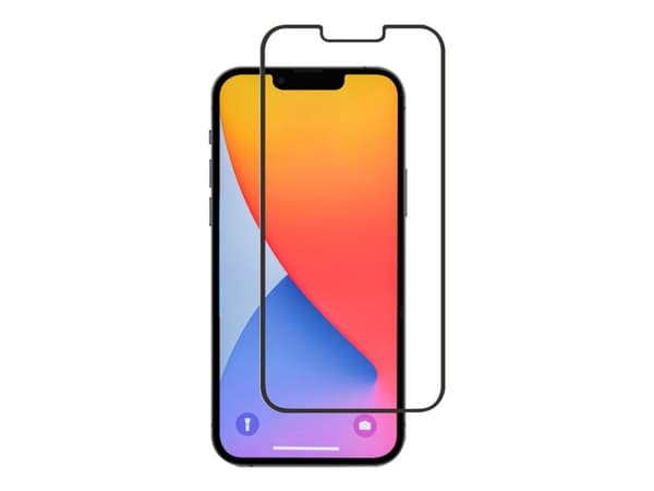 Screenor 16039, Apple, iPhone 13 Mini, Kolahduksenkestävä, Naarmuuntumisenkestävä, Musta, Läpinäkyvä, 1 kpl