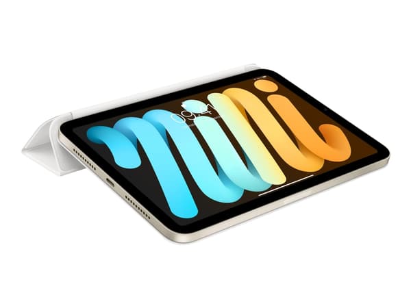 Apple Smart - Vikbart fodral för surfplatta - vit - för iPad mini (6:e generation)