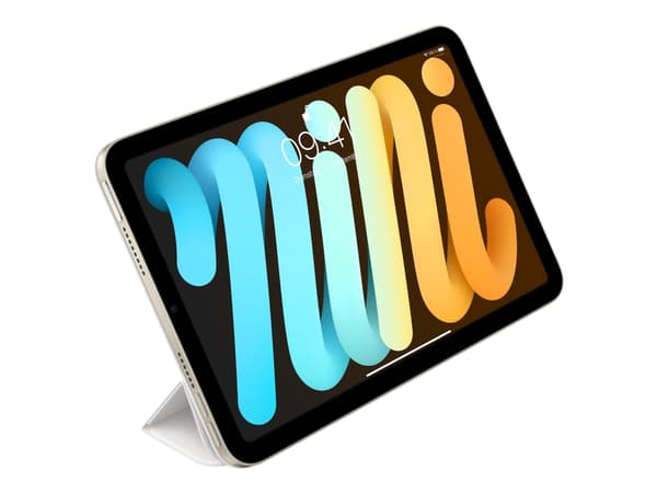 Apple Smart - Vikbart fodral för surfplatta - vit - för iPad mini (6:e generation)