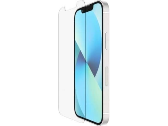 Belkin Screenforce, Apple, iPhone 13, iPhone 13 Pro, Antibakteerinen, Iskunkestävä, Naarmuuntumisenkestävä, Läpinäkyvä, 1 kpl
