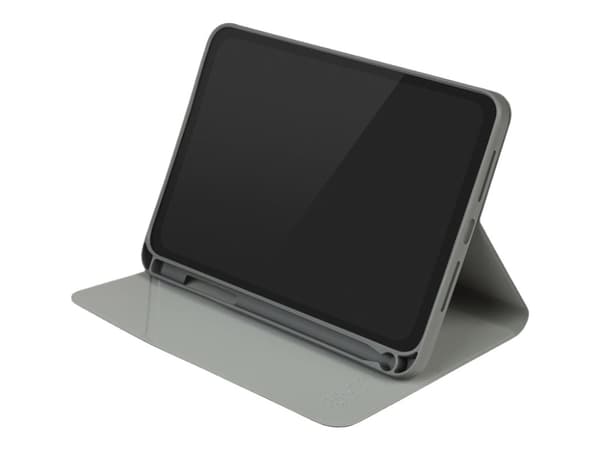 Tucano Metal - Vikbart fodral för surfplatta - 65 % återvunnen plast - rymdgrå - för Apple iPad mini (6:e generation)