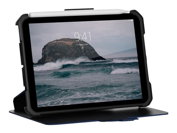 UAG Rugged Case for iPad Mini (6th Gen, 2021) [8.3-inch] - Metropolis SE Mallard - Vikbart fodral för surfplatta - mallard - 8.3" - för Apple iPad mi