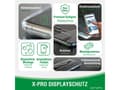Miniatyrbilde 3 av 5: 4smarts Second Glass X-Pro - Skjermbeskyttelse for mobiltelefon - full cover with mounting frame - glass - rammefarge svart - for Apple iPhone 13, 13