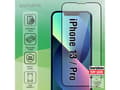 Miniatyrbilde 4 av 5: 4smarts Second Glass X-Pro - Skjermbeskyttelse for mobiltelefon - full cover with mounting frame - glass - rammefarge svart - for Apple iPhone 13, 13