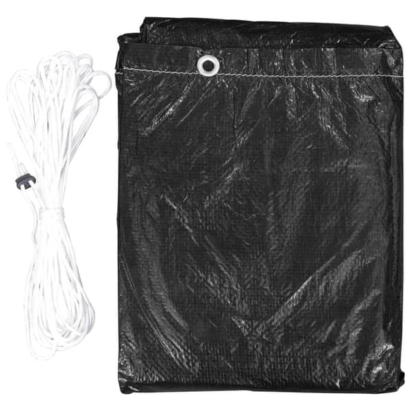 vidaXL Puutarhakalustesuojat 2 kpl 6 silmukkaa grilleille 170x90x60 cm