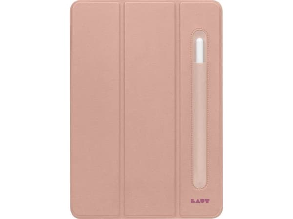 LAUT Huex Folio - beskyttende etui med holder for Apple Pencil for iPad Pro 12,9" 4/5/6G (rosa)