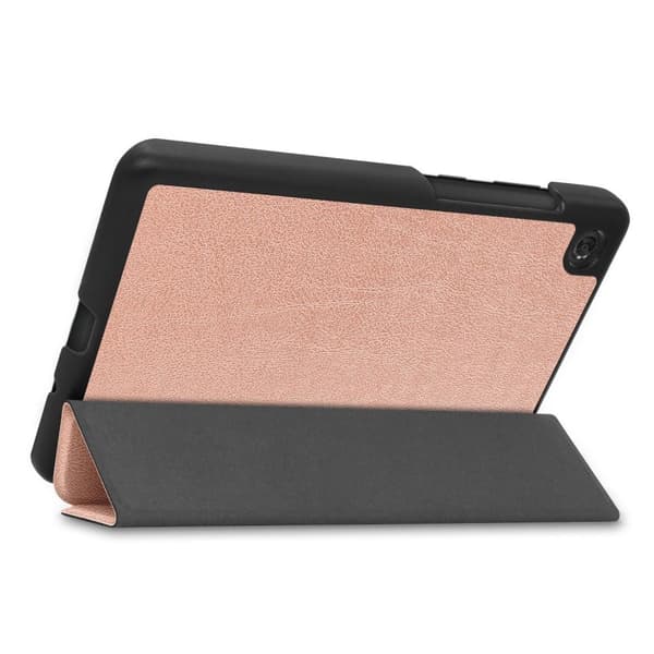 Trifoldbart deksel til Lenovo Tab M7 (3. generasjon) - Rose Gull