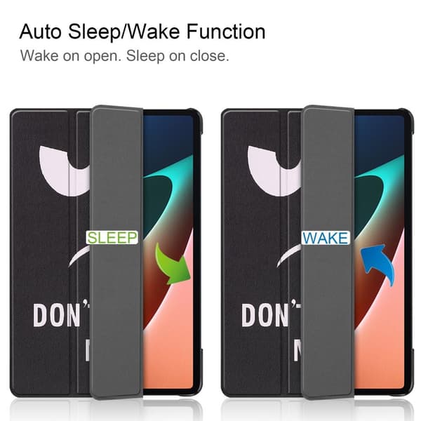 Xiaomi Pad 5 Stand Slim Fit Cover Sleep/Wake - Rør ikke ved mig