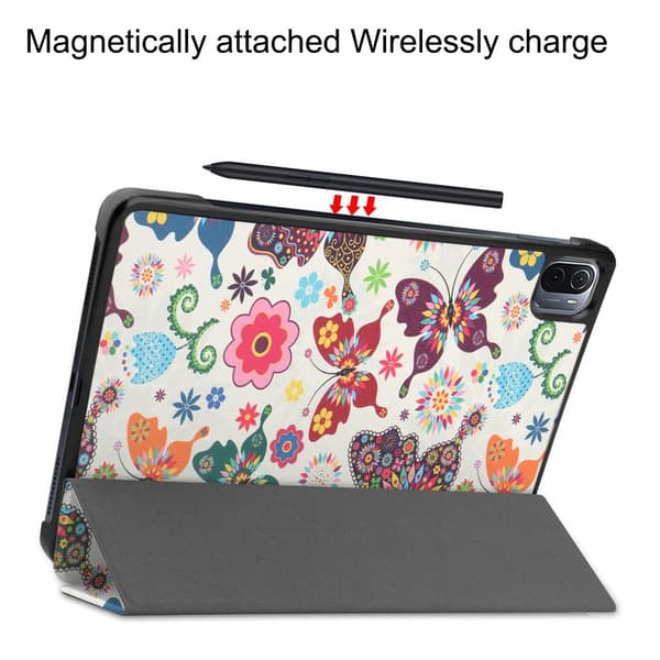 Slim Fit Cover Till Xiaomi Pad 5 - Sleep/Wake Up - Butterflies