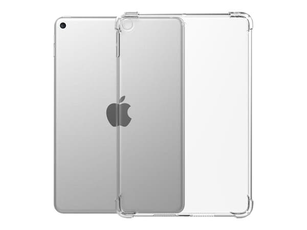 eSTUFF - Baksidesskydd för surfplatta - termoplastisk polyuretan (TPU) - klar - för Apple iPad mini (1:a generation); iPad mini 2 (2a generation); 3;