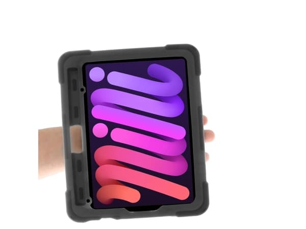 Insmat Rugged Armor - Skyddsfodral för surfplatta - robust - polykarbonat, gummi - för Apple iPad mini (6:e generation)
