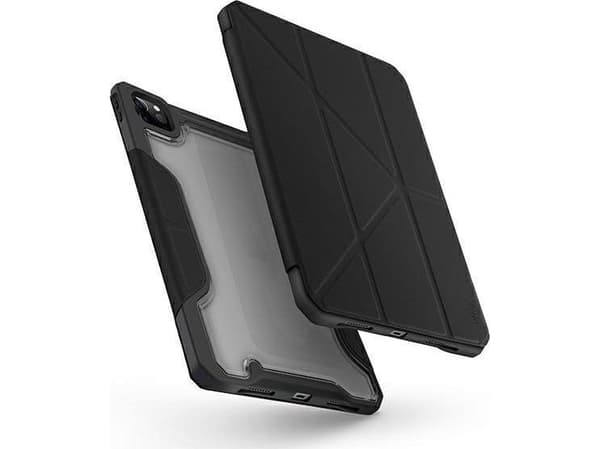 PanzerGlass nettbrettetui UNIQ Trexa etui Apple iPad Pro 11 2020/2021 (2. og 3. generasjon) Antimikrobiell svart/svart