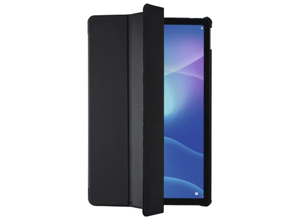 Hama "Fold" - Vikbart fodral för surfplatta - polyuretan - svart - 11" - för Lenovo Tab P11 ZA7R, ZA7S, ZA7X, ZA7Y, ZA82, ZA83; P11 Plus ZA94