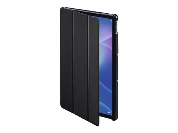 Hama "Fold" - Vikbart fodral för surfplatta - polyuretan - svart - 11" - för Lenovo Tab P11 ZA7R, ZA7S, ZA7X, ZA7Y, ZA82, ZA83; P11 Plus ZA94