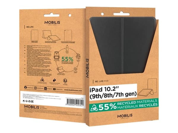 Mobilis RE.LIFE, Folio-kotelo, Apple, iPad 10.2'''' (9th/8th/7th gen), 25,9 cm (10.2")