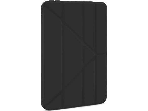 Pipetto Origami - Vikbart fodral för surfplatta - termoplastisk polyuretan (TPU) - svart - för Apple iPad mini (6:e generation)