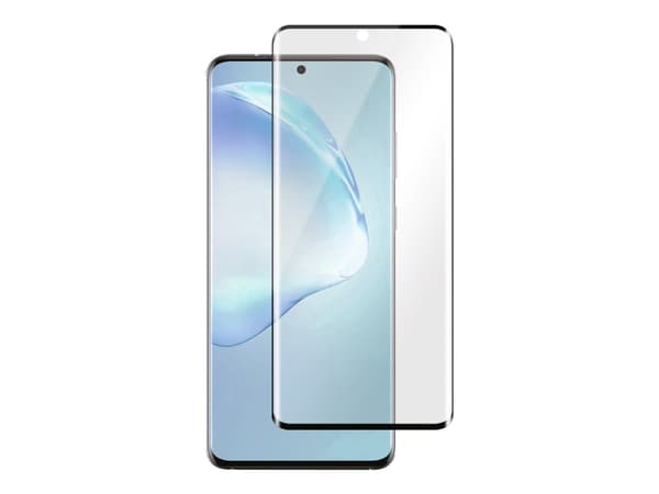 Panzer Premium Curved Glass - Skärmskydd för mobiltelefon - 3D - glas - ramfärg svart - för Samsung Galaxy S20+, S20+ 5G