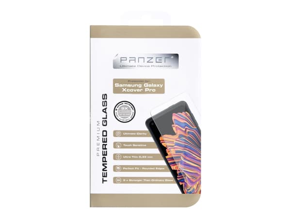 Panzer Premium - Skjermbeskytter til mobiltelefon - glass - til Samsung Galaxy Xcover Pro