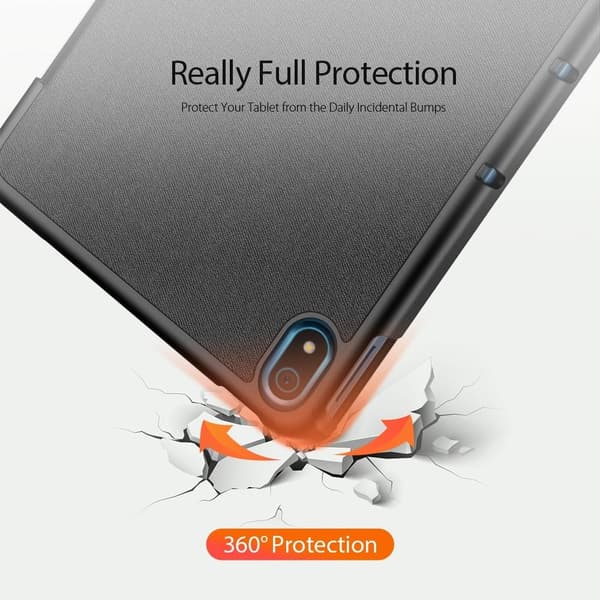 DUX DUCIS Tri-taitettava jalusta Nokia T20 - Musta