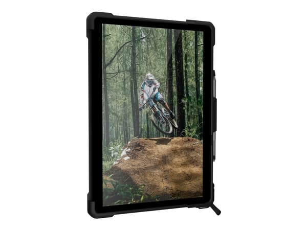UAG Rugged Case for Microsoft Surface Pro 8 w/ Handstrap - Plasma Ice - Baksidesskydd för surfplatta - robust - is - för Microsoft Surface Pro 8