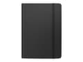 Miniatyrbilde 1 av 5: Celly BookBand - Lommebok for nettbrett - Faxu-lær - svart - 10.2" - for Apple 10.2-inch iPad (7. generasjon, 8. generasjon)