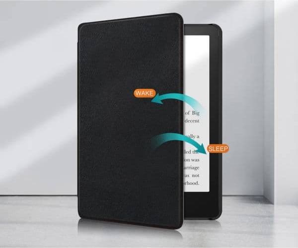 Amazon Tech-Protect SmartCase Kindle Paper telefonveske i hvit farge V / 5 / Signature Edition - telefonveske i svart farge