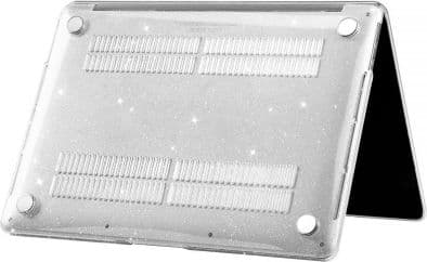Tech-Protect case Tech-protect Smartshell case Apple MacBook Air 13 2018-2020 Glitter Clear