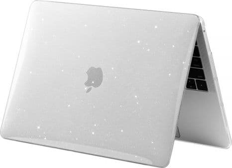 Tech-Protect case Tech-protect Smartshell case Apple MacBook Air 13 2018-2020 Glitter Clear