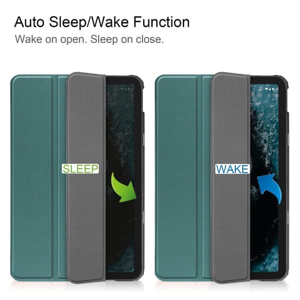 Slim Fit Cover Fodral Till Nokia T20 - Grön