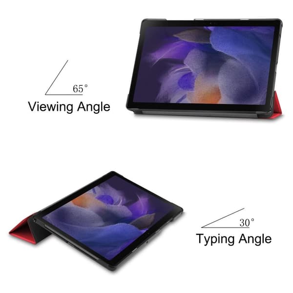 Slim Fit Dekseldeksel Til Samsung Galaxy Tab A8 10.5" (2021) - Rød